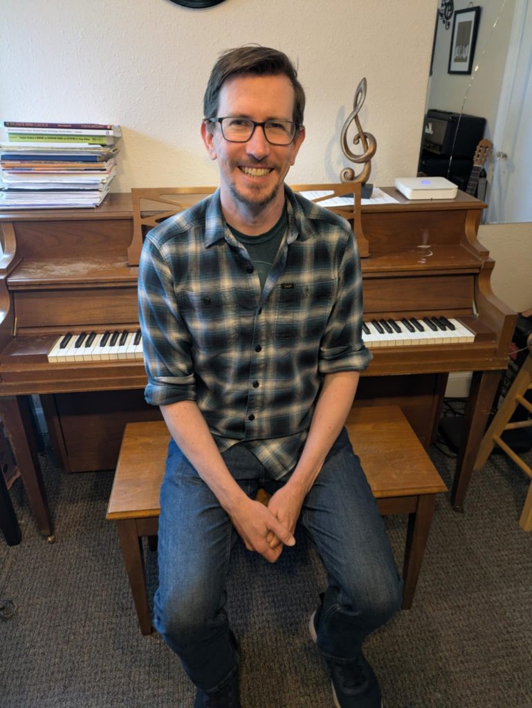 Trent Schreiner. Piano and Guitar Instructor